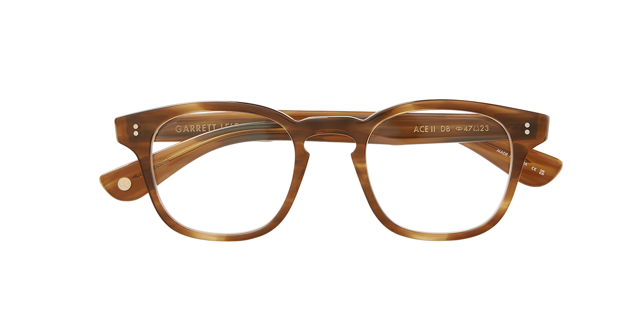 the cult-favorite Ace Sun transformed into an optical. Ace II reflects the standard way in which we design and create premium eyewear. We’re not reinventing the wheel here – just putting some rims on ‘em.