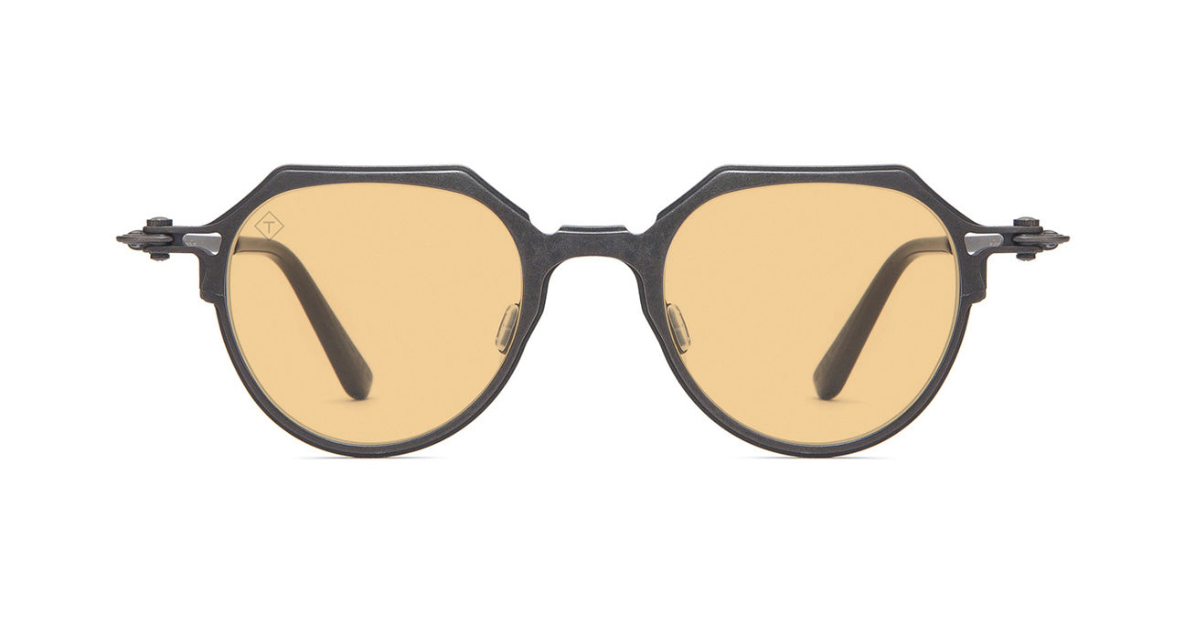 Tavat APEX M SUN industrial metal sunglasses in Vulcan with a 3mm profile.