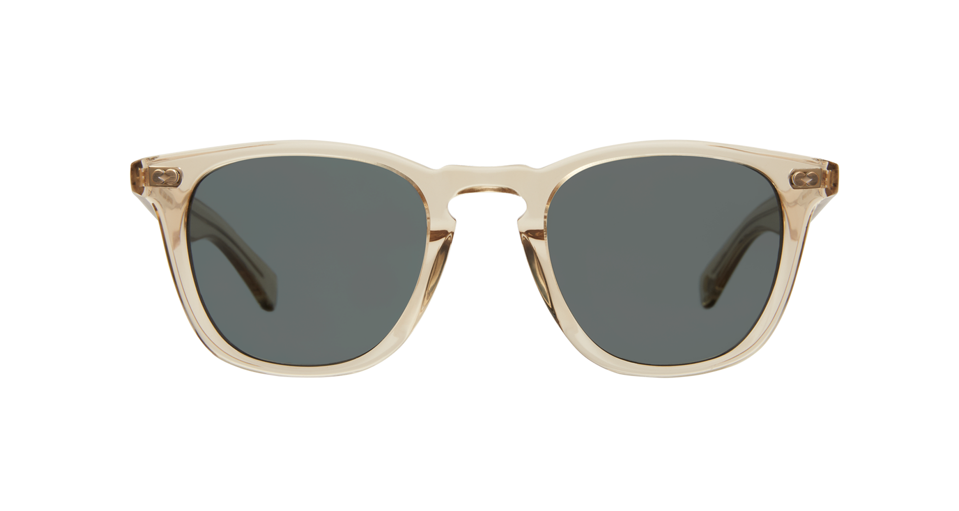 Brooks X Sunglasses in Champagne color, the color has a translucency to it. The color is not opaque.